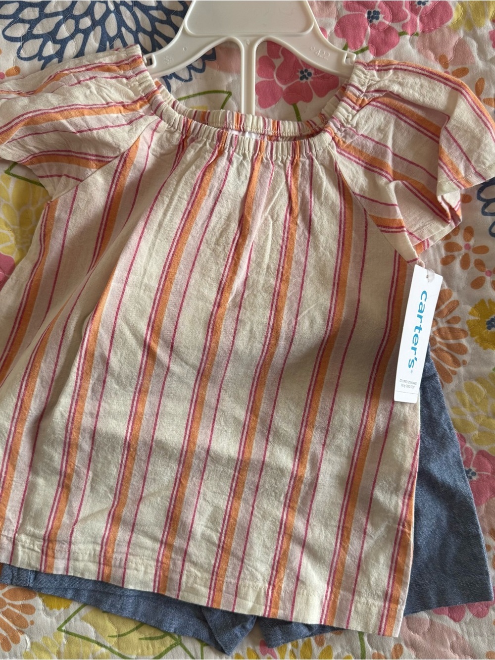 NWT 18 month carters two piece set